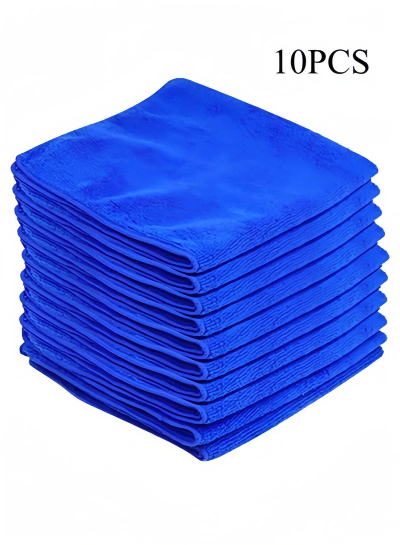 10-Piece Car Cleaning Microfiber Towel Set - Image 1