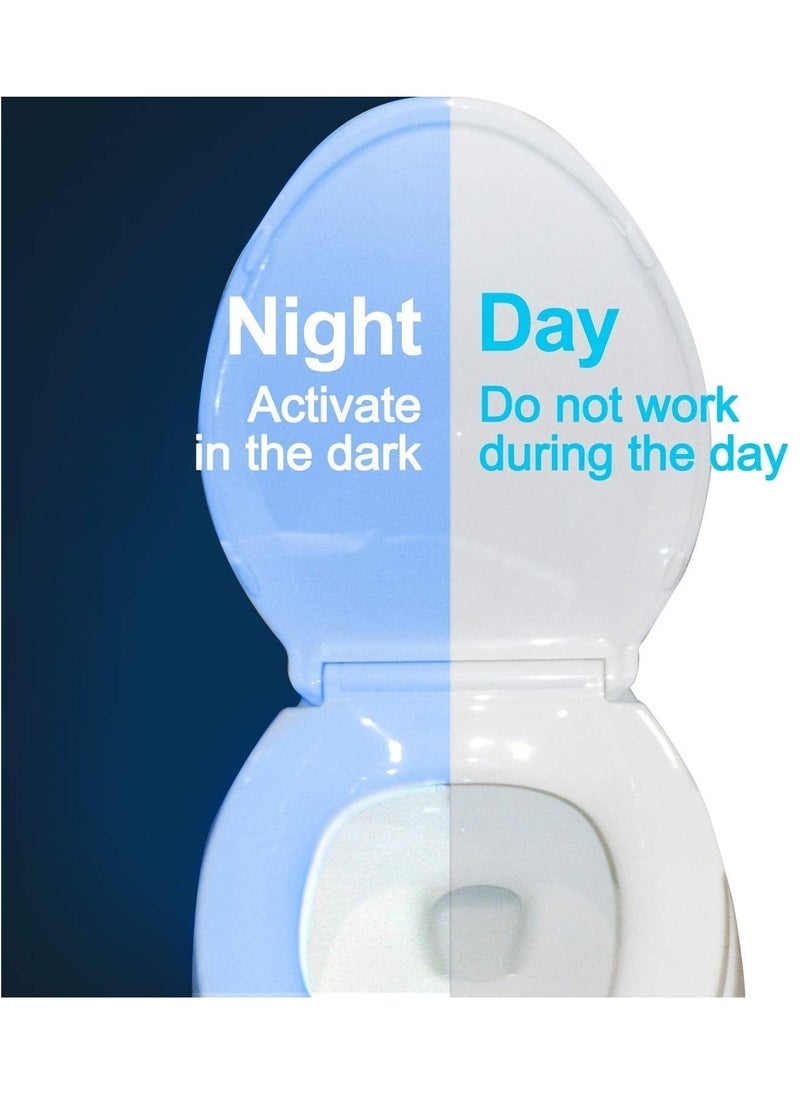 LED Toilet Night Light with Motion Sensor 9 Color Modes for Fun Bathroom Decor Perfect as Novelty Gag Gift  - Image 3
