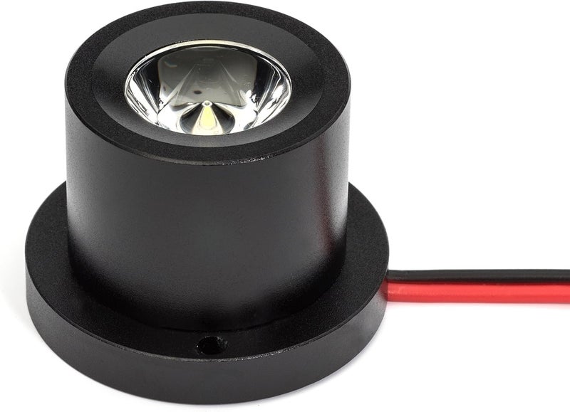 Oznium كشاف LED عالي الكثافة (هيكل أسود، LED أحمر) - Image 2