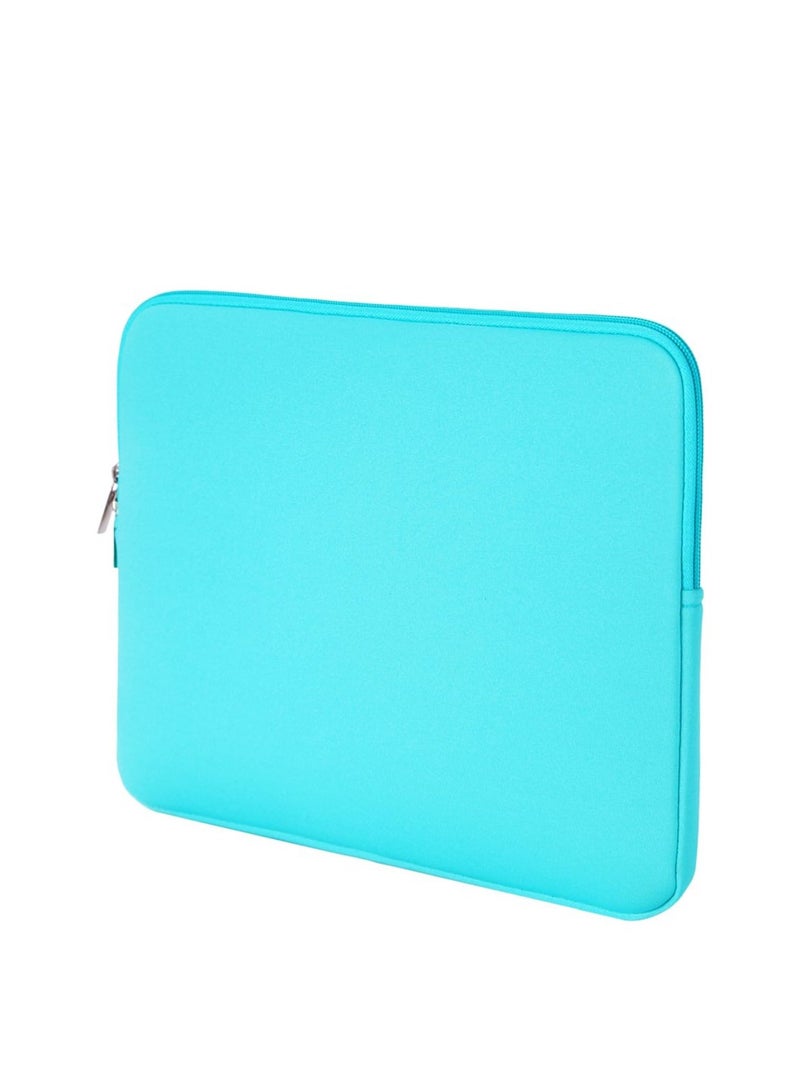 Portable Zipper Soft Sleeve Case Bag Notebook Cover for 13 Inch Laptop Bag Blue - Image 3