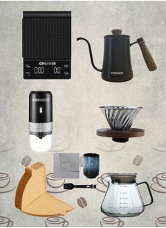 Electric grinder set V60