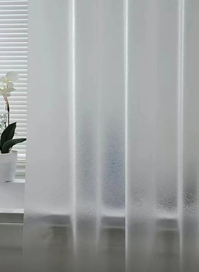 EVA Shower Curtain Single Curtain White 180x180 centimeter - Image 3