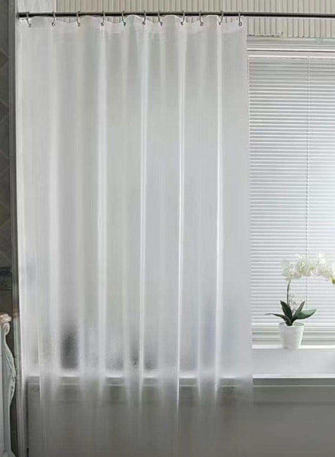 EVA Shower Curtain Single Curtain White 180x180 centimeter - Image 1