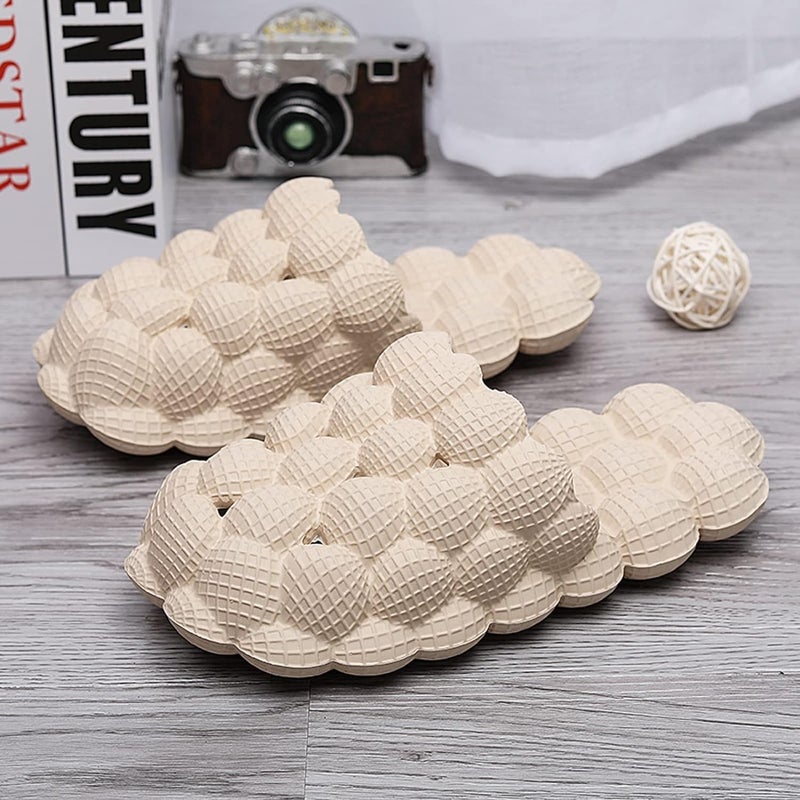 Stardust Bubble Slides Massage Slippers For Women Men Non-Slip Spa Gym Bubble Slippers, Soft Pillow Stress Relief Slide - Image 5