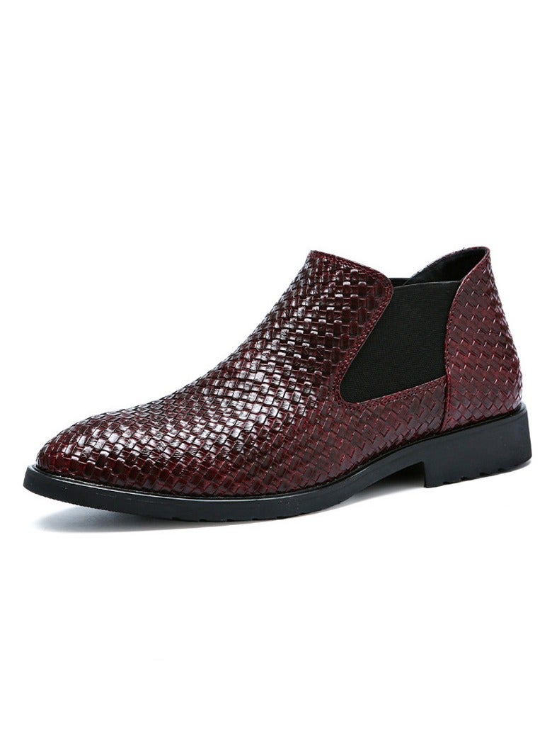 Shougu New Men's Business Leather Shoes - Image 1