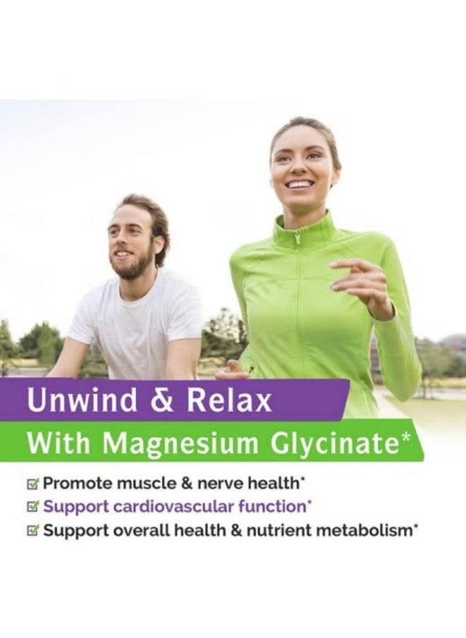 Magnesium Glycinate High Absorption Magnesium Glycinate Capsules 120 Capsules  - Image 2