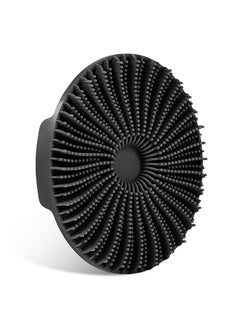 Euthymol Silicone Body Scrubber, Exfoliating Shower Scrubber for Men & Women, Back Scrubber for Sensitive Skin, Lathers Well & Long-Lasting (Black)  - Image 1