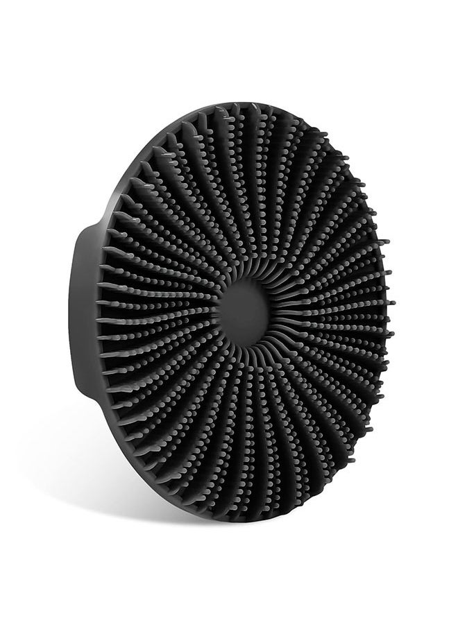 Euthymol - Silicone Body Scrubber, Exfoliating Shower Scrubber for Men & Women, Back Scrubber for Sensitive Skin, Lathers Well & Long-Lasting (Black) - Image 1