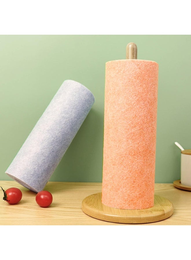 Reusable Cleaning Towel Roll, Household & Kitchen Towels, Disposable Cleaning Cloth, Dish Towels, Dishcloths, Reusable Kitchen Paper Towels, Washcloths - Assorted Colors Code 5120 - Image 1