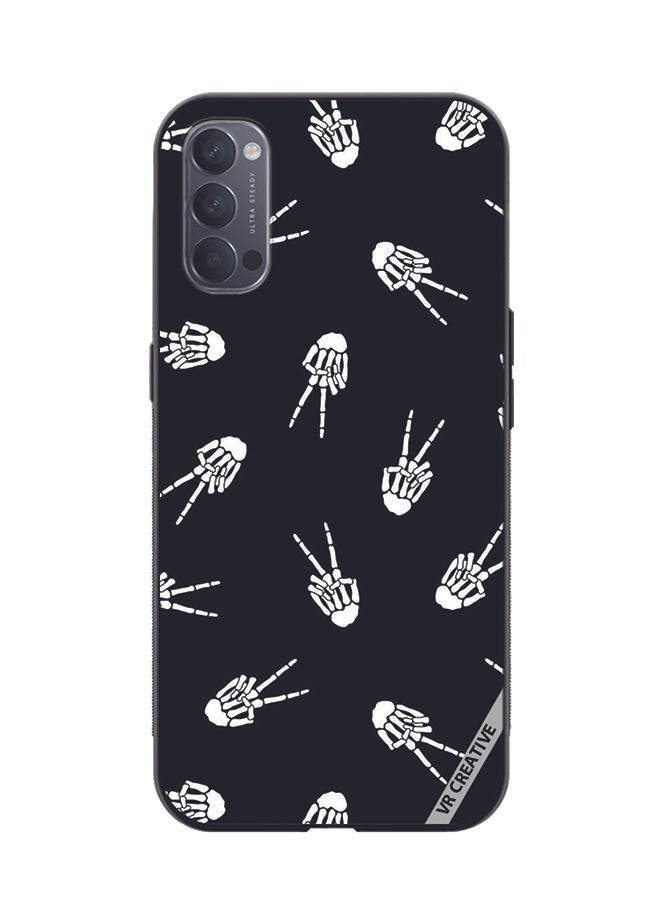 VR CREATIVE Protective Case Cover For Oppo Reno4 Pro 5G Hallowen Design Multicolour - Image 1