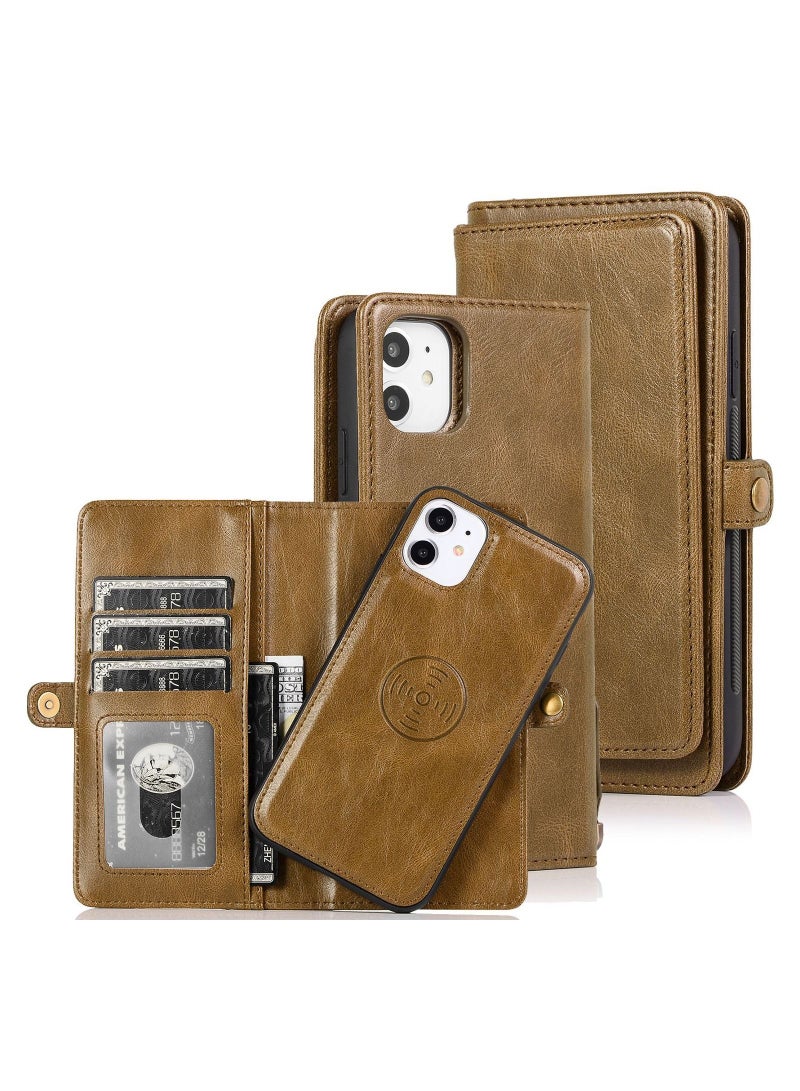 Loquat Suitable For iPhone Wallet-type Multi-function Mobile Phone Case  - Image 2
