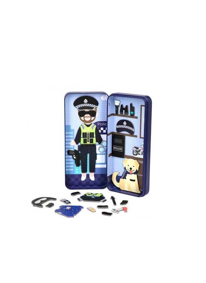 MierEdu - Magnetic Puzzle Box-Police Officer - Image 1