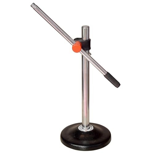 kh Iron Base Universal Microphone Stand for Desktop/Table/Floor Stand for Harmonium, Tabla, Podcasting (Type I) - Image 5