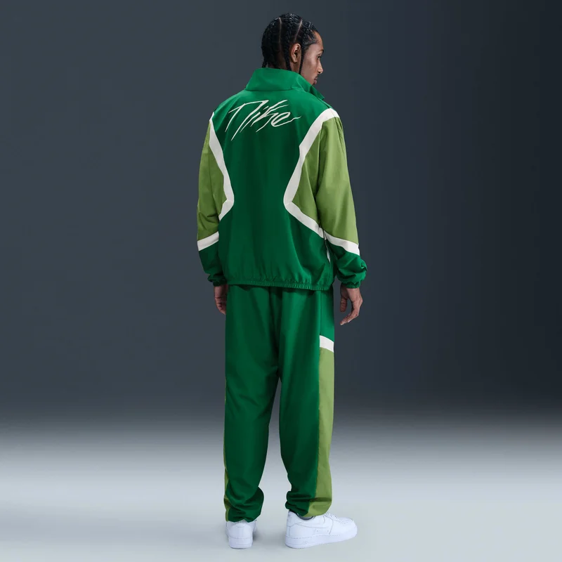 Nike Green Men's Icon Woven Basketball Jacket for Men | Best Price UAE