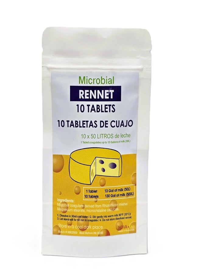 Titanium RENNET TABLETS/CUAJO TITANIUM / 6 TABLETS / 6 PASTILLAS / 6 TABLETTES - Image 3