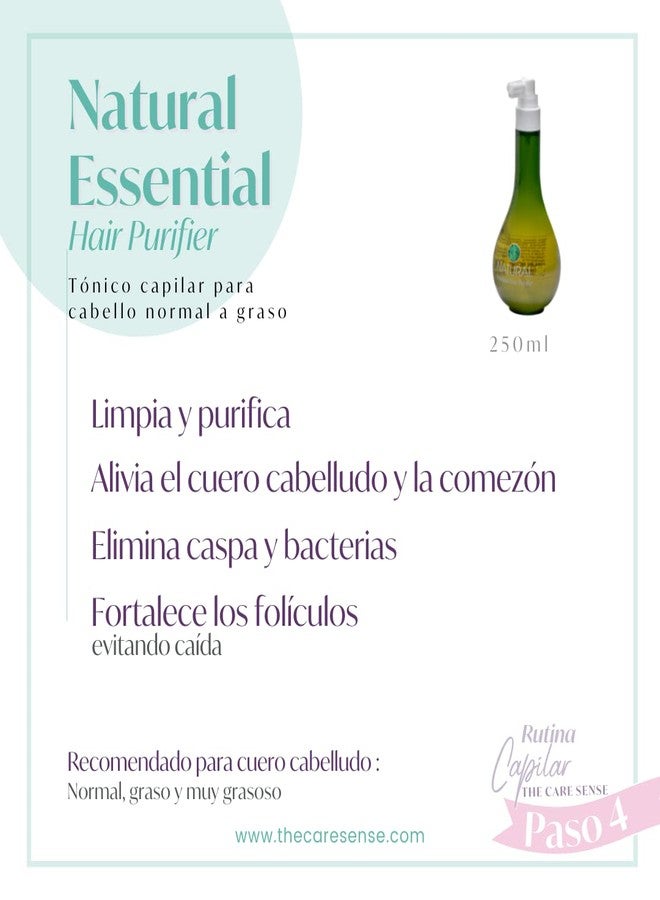 Chihtsai NATURAL Essential Hair Purifier (8.5oz/250ml) - Anti-bacterial & Itchy Scalp - Image 2