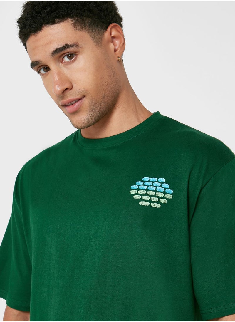 Seventy Five - Oversized Graphic Tee - Image 1
