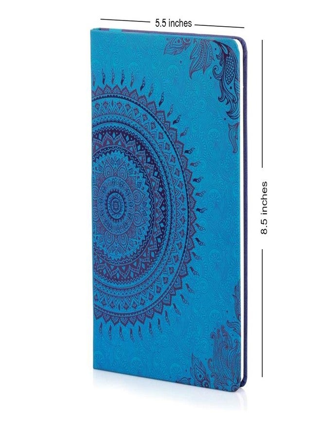DOODLE Hard Bound Notebook Diary | A5 | 80 Gsm | Undated | 192 Ruled Pages(5.5X8.5 Inches), Ethnic Motif Diary For Girls, Office - Image 2