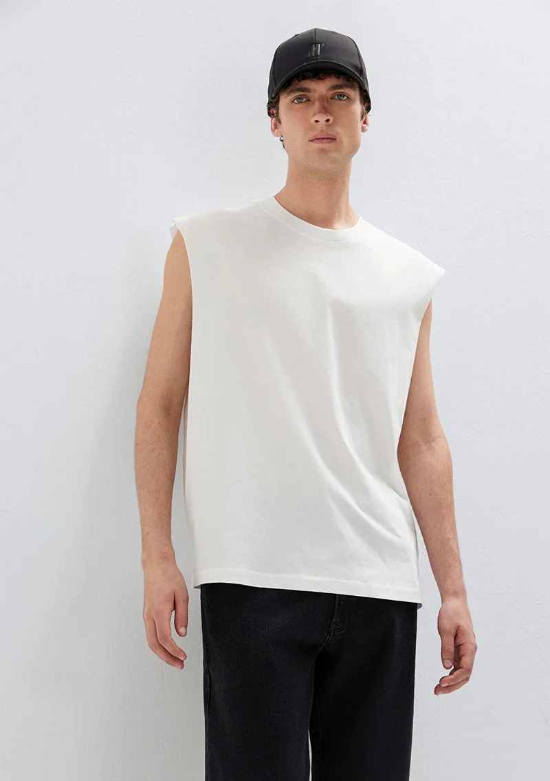مافي Ecru Tank Top
