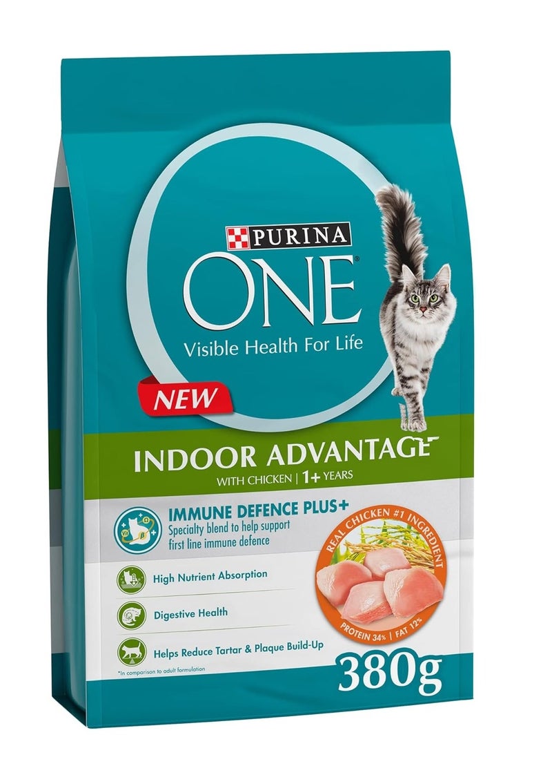 PURINA - Purina One Indoor Advantage Chicken 380g - Image 1