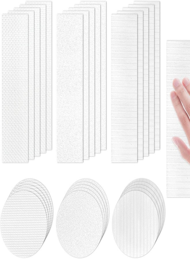 TBTFW 30PCS Calm Sensory Strips Adhesives Stickers, Calm Stress, 6 Levels Translucent Textured Tactile Rough Sensory Stickers Anti Stress Anxiety Sensory Stickers for Desk Classroom - Image 1