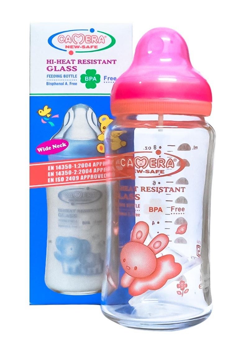 Camera New-Safe - Camera Fedeer Glass Pink (22018) 240ml - Image 1