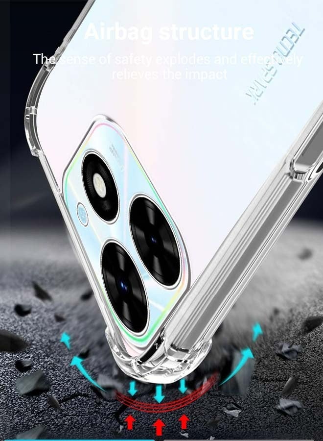 غطاء حماية واقٍ لهاتف TECNO Spark 20C/TECNO Spark 20 4G يمنع بصمات الأصابع والاصفرار - Image 2