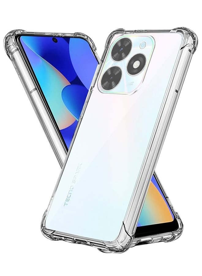 غطاء حماية واقٍ لهاتف TECNO Spark 20C/TECNO Spark 20 4G يمنع بصمات الأصابع والاصفرار - Image 1