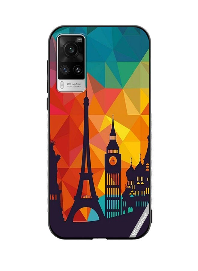 VR CREATIVE Protective Case Cover For Vivo X60 Pro Multicolur Design Multicolour - Image 1