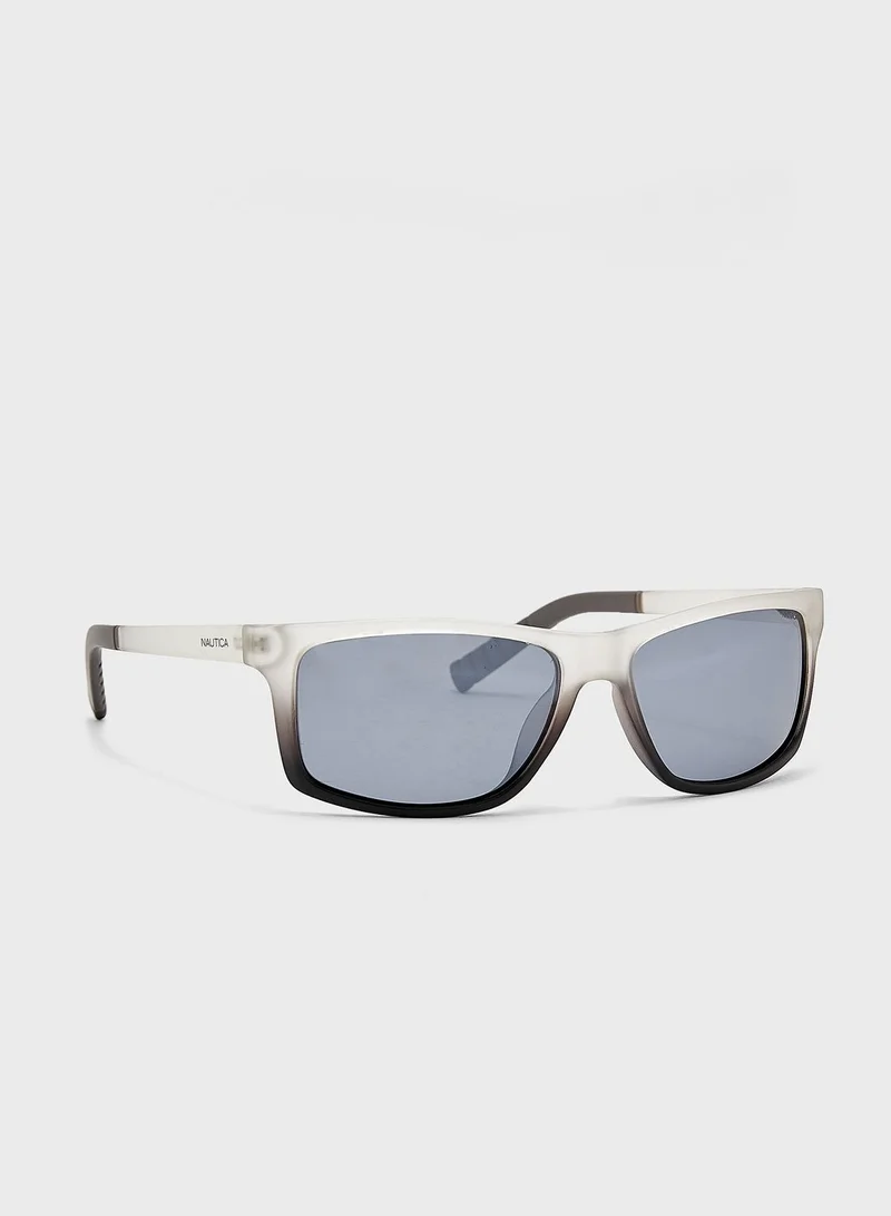 NAUTICA N3651Sp-71 Oversized Sunglasses
