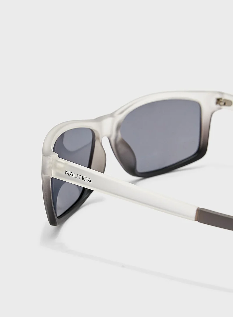 NAUTICA N3651Sp-71 Oversized Sunglasses