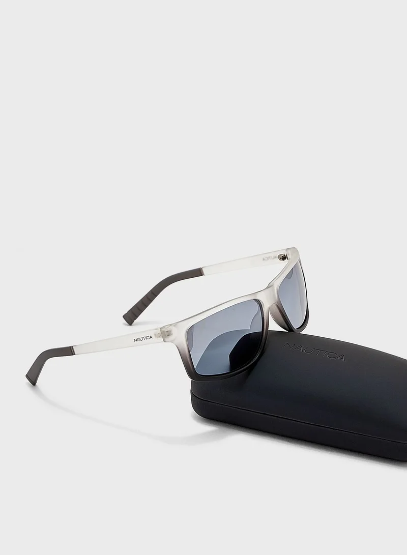 NAUTICA N3651Sp-71 Oversized Sunglasses