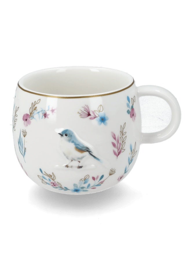 Easy Life Fancy Garden 3D Bird Printed Mug Multicolor 400ml - Image 2