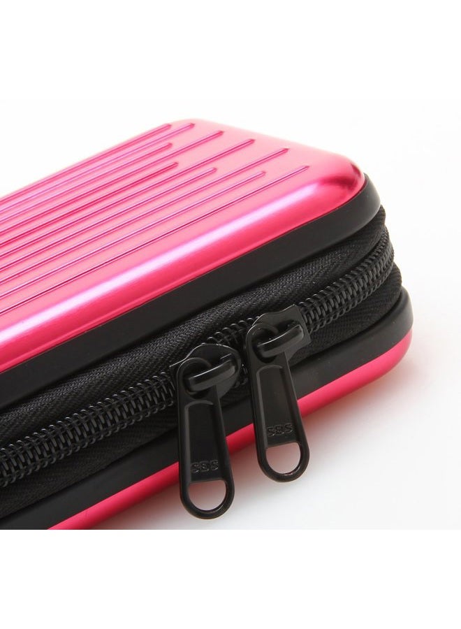 KAYOND Anti-Shock Silver Aluminium Carry Travel Protective Storage Case Bag for 2.5" Inch Portable External Hard Drive HDD USB 2.0/3.0 (Red) - Image 5