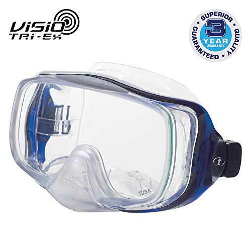 TUSA M-32 Imprex 3D Hyperdry Scuba Diving Mask, Black - Image 2