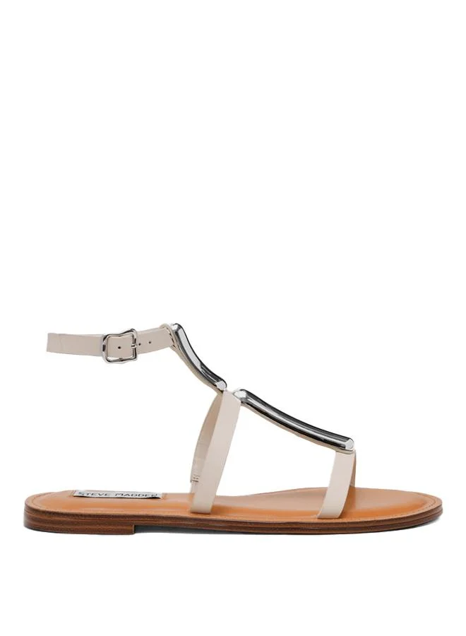 Steve Madden Alma Women's Light Yellow Flat Sandals
