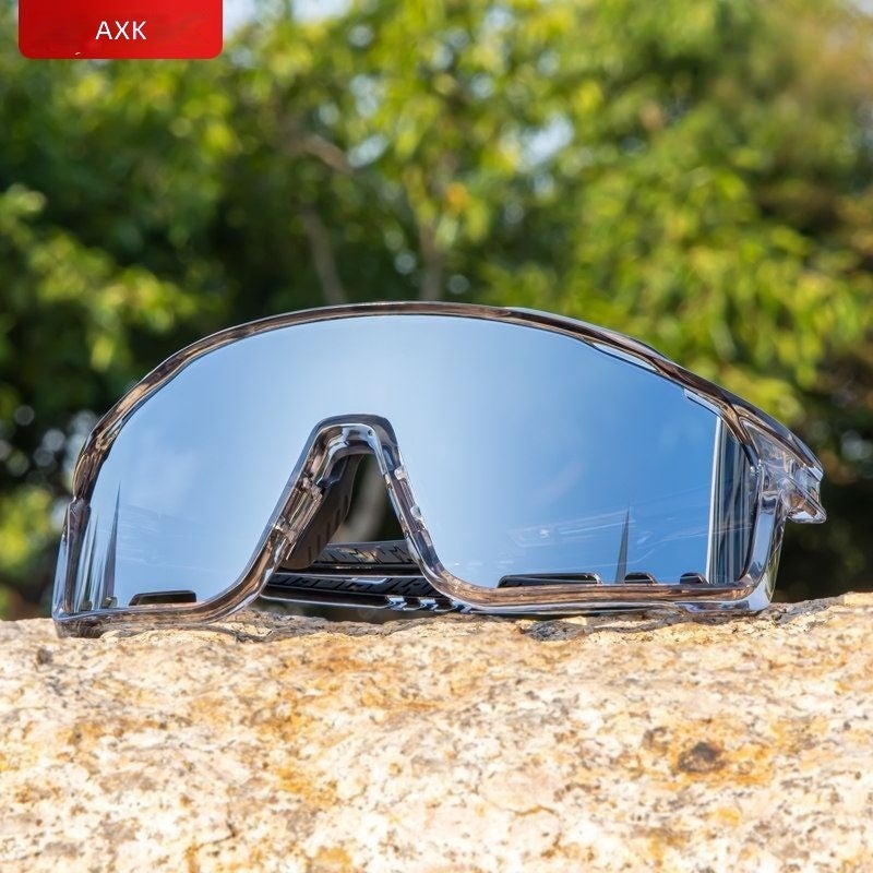 AXK Cycling Glasses, Photochromic Day-Night Use, Windproof, Anti-UV, for Cycling, Motorcycle, Hiking - Image 5