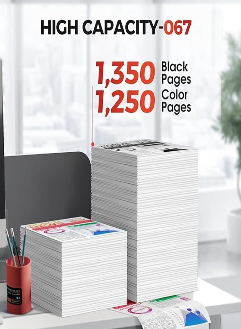 Canon 067 Toner Cartridge Set 4-Pack – Replacement for Canon ImageClass MF656Cdw, MF654Cdw, MF653Cdw, LBP632Cdw Printers – Includes Black, Cyan, Magenta, Yellow - Image 3