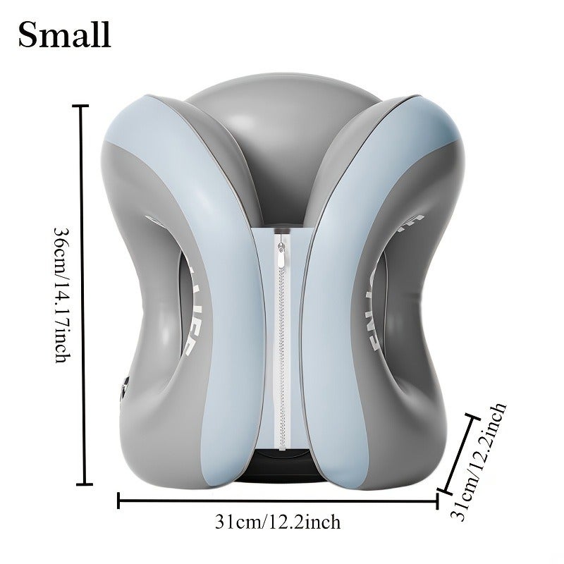 1pc Inflatable Sleeping Pillow, Can Be Used as a Cushion, Multi-functional, Foldable and Portable, Suitable for Traveling, Office Work, Naps, High-speed Rail, Cars, Soft and Comfortable, for Family, Couples Festivals Gift - Image 1