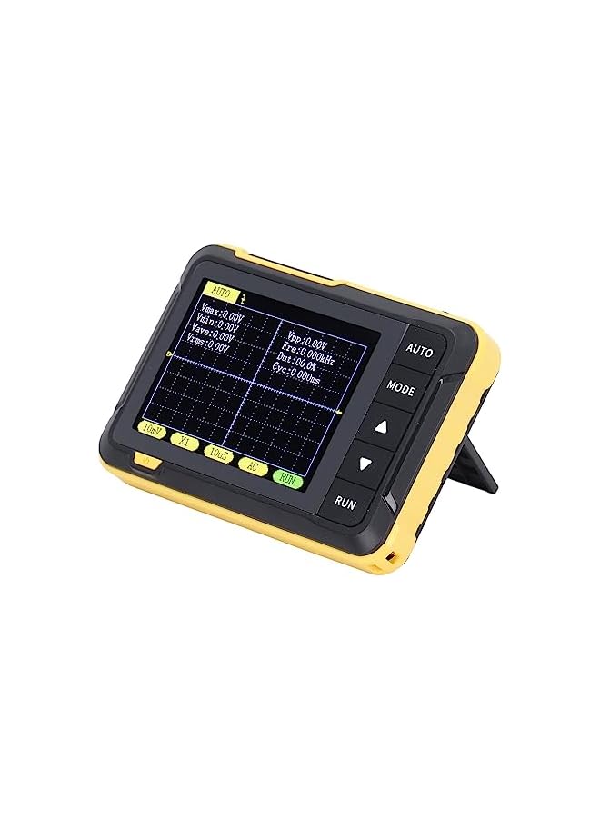 PROMASS Oscilloscope, Mini Portable Handheld Digital Oscilloscope Multimeter, 200kHz Bandwidth 2.5MS/s Sampling Rate DDS Signal Generator, 2.8 LCD Display Automatic Waveform Capture  - Image 2