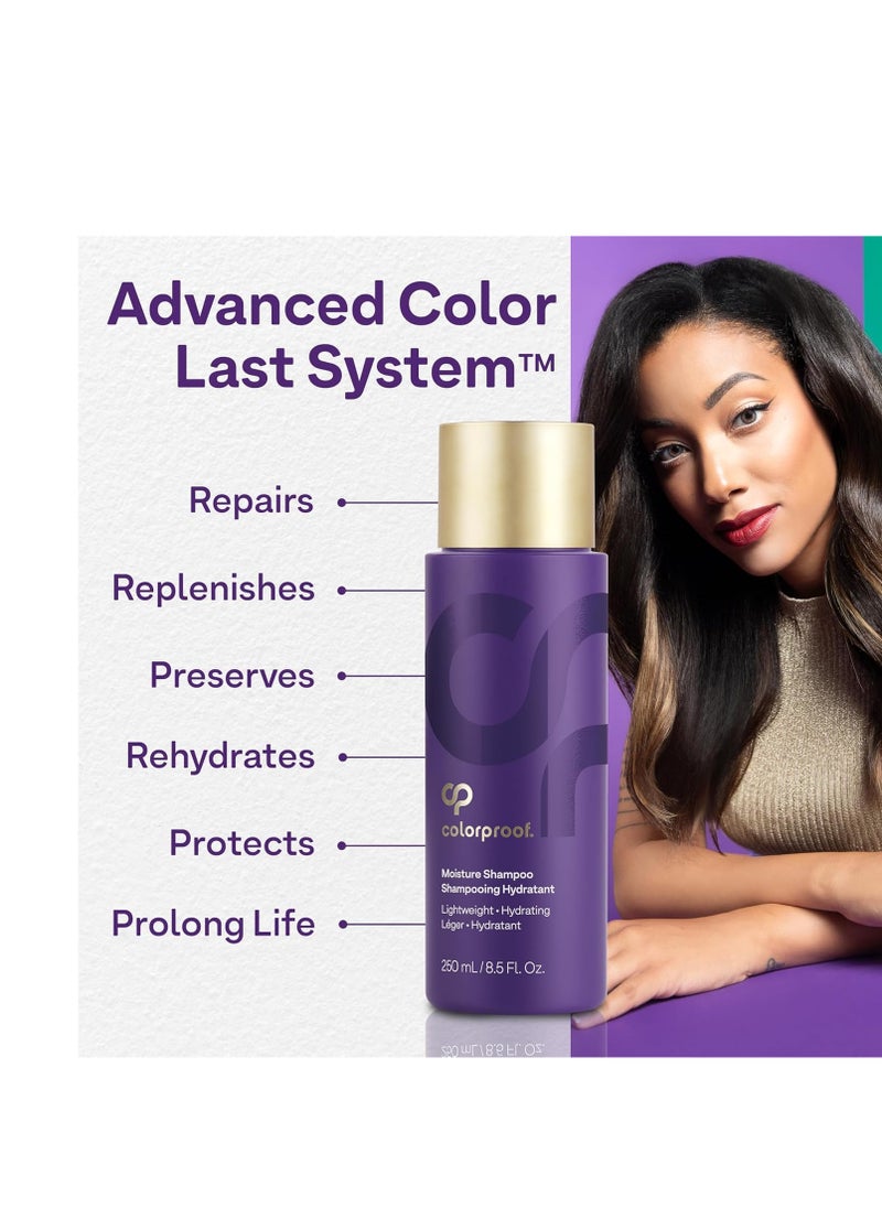 ColorProof ColorProof Moisture Shampoo Hydrating Sulfate-Free Shampoo for Color-Treated Hair, Mojito Mint Scent  - Image 3