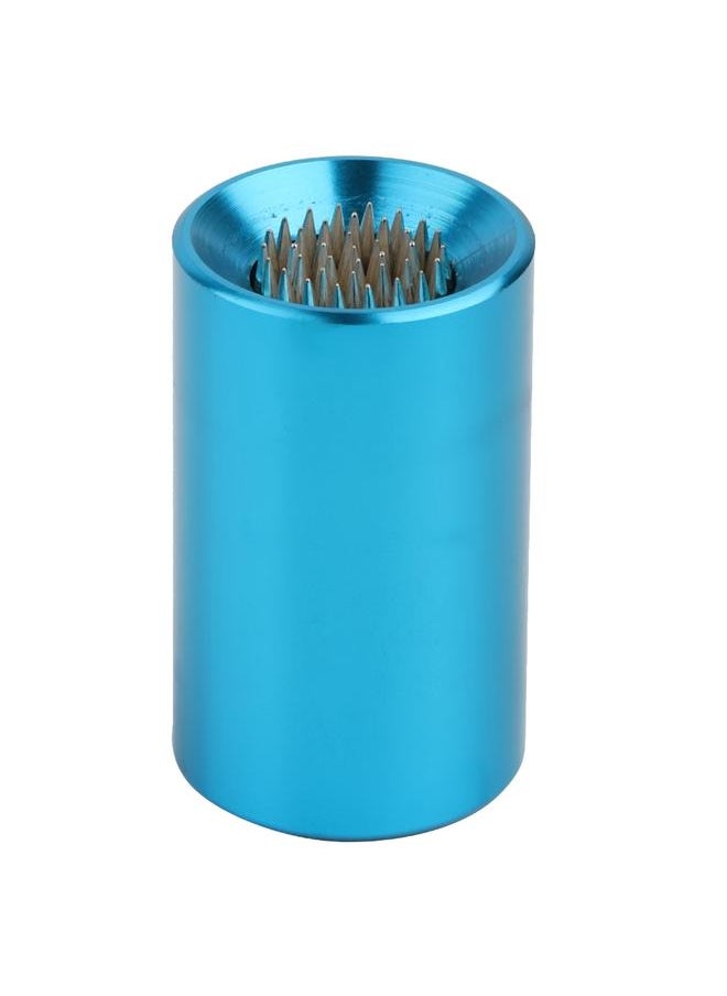 Thoraya Portable 2in1 Billiard Cue Tip Tool Pool Stick Shaper Repair Scuffer Pick(Blue)  - Image 1