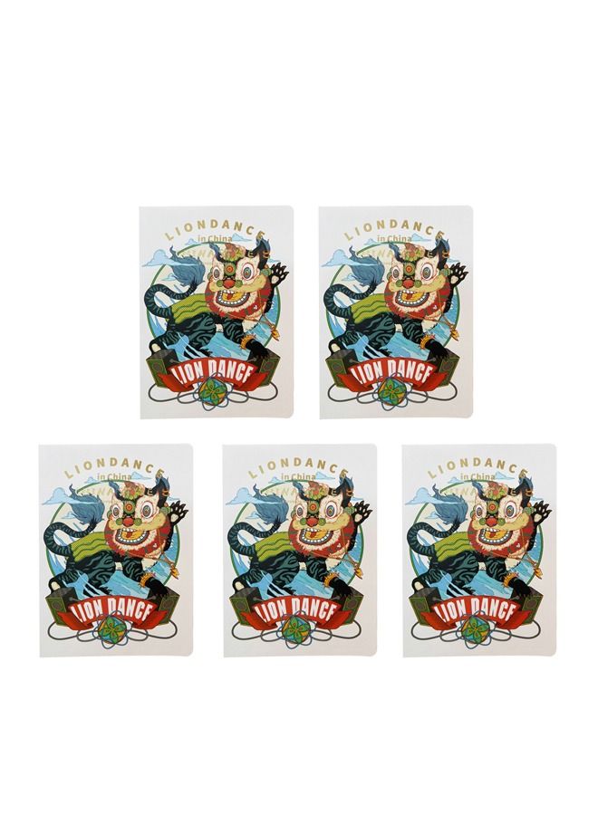 XIANGYU 5-Piece B5 Thread Stitching Student Notebook Lined Exercise Book For School  - Image 1