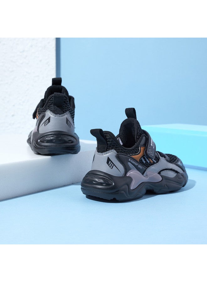 Bumblebee Boys' Sneakers, Kids' Breathable Mesh Running Shoes For Summer, Children's Casual Shoes For Boys And Girls, School Students' Sports Shoes - Image 5