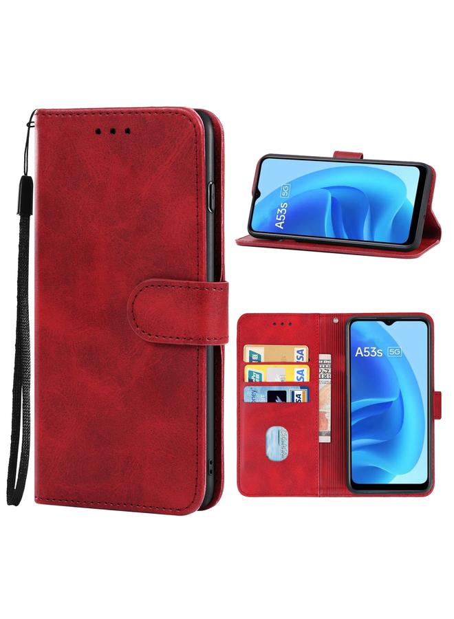 Leather Phone Case For OPPO A53s 5G
