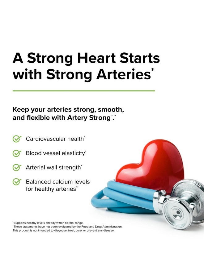 Terry Naturally Artery Strong 60 Softgels Supports Blood Vessel Elasticity & Arterial Wall Strength Nongmo Gluten Free 60 Servings - Image 4