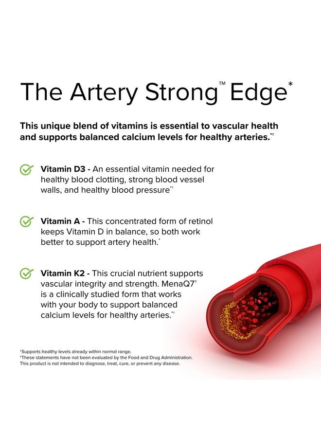Terry Naturally Artery Strong 60 Softgels Supports Blood Vessel Elasticity & Arterial Wall Strength Nongmo Gluten Free 60 Servings - Image 5