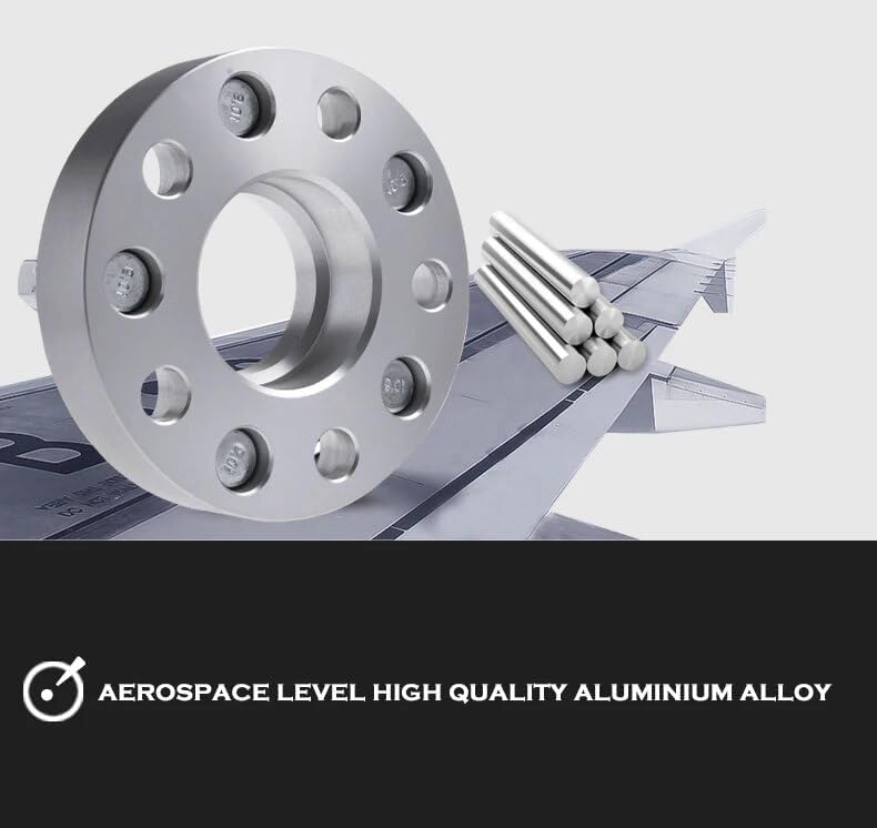 Vuzmode 30mm Hub-Centric Wheel Spacers for Mini CRX Accord Civic - Image 4