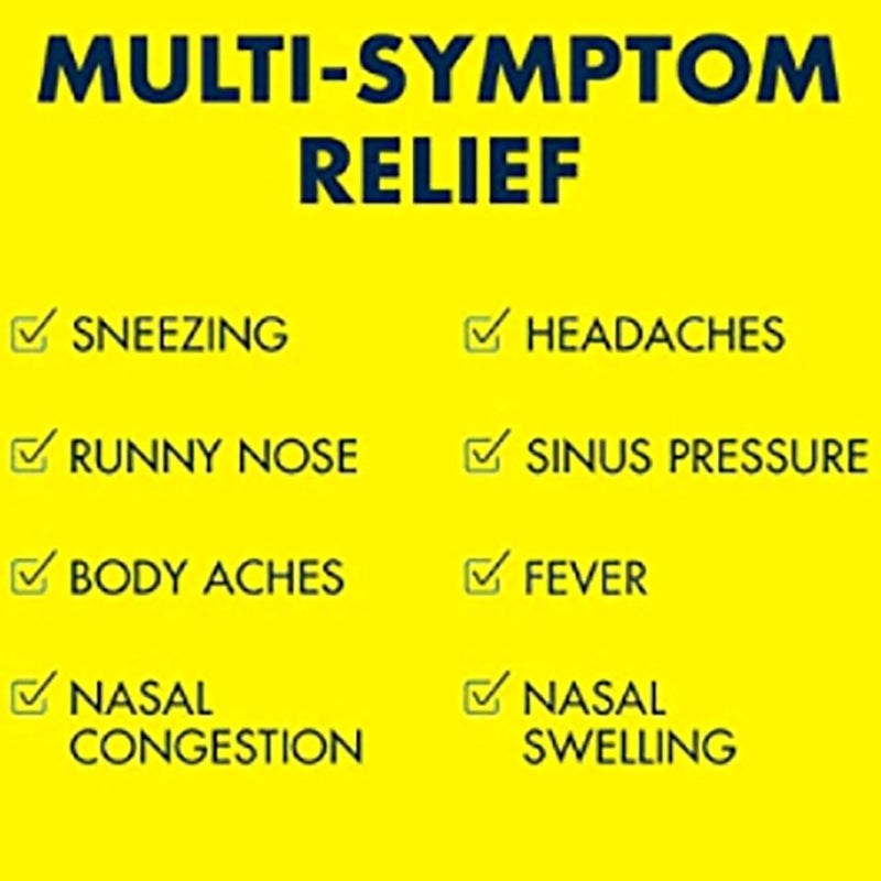 Advil Multi Symptom Cold and Flu Medicine Cold Medicine for Adults with Ibuprofen Phenylephrine HCL and Chlorpheniramine Maleate 20 Coated Tablets - Image 2