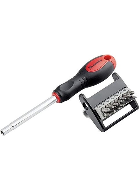 Screwdriver With Bit Set Crv 14 Pieces